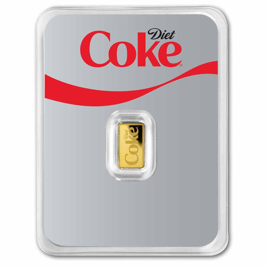 2 gram Gold Bar in TEP - Coca-Cola® Diet Coke