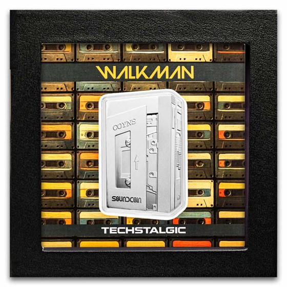 2025 Niue 2 oz Silver TechStalgic; Walkman (w/ Box &amp; COA)