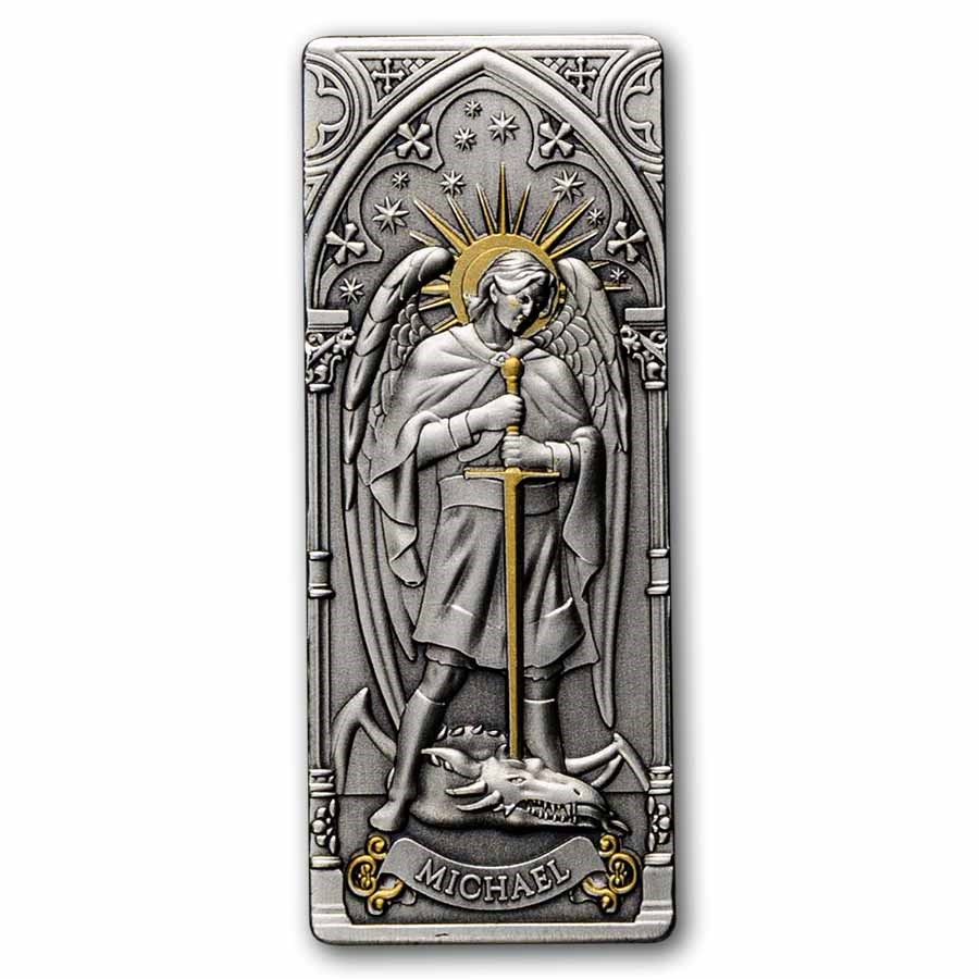 2026 Barbados 4 oz Silver Archangels 4-Coin Set (w/ Box & COA)