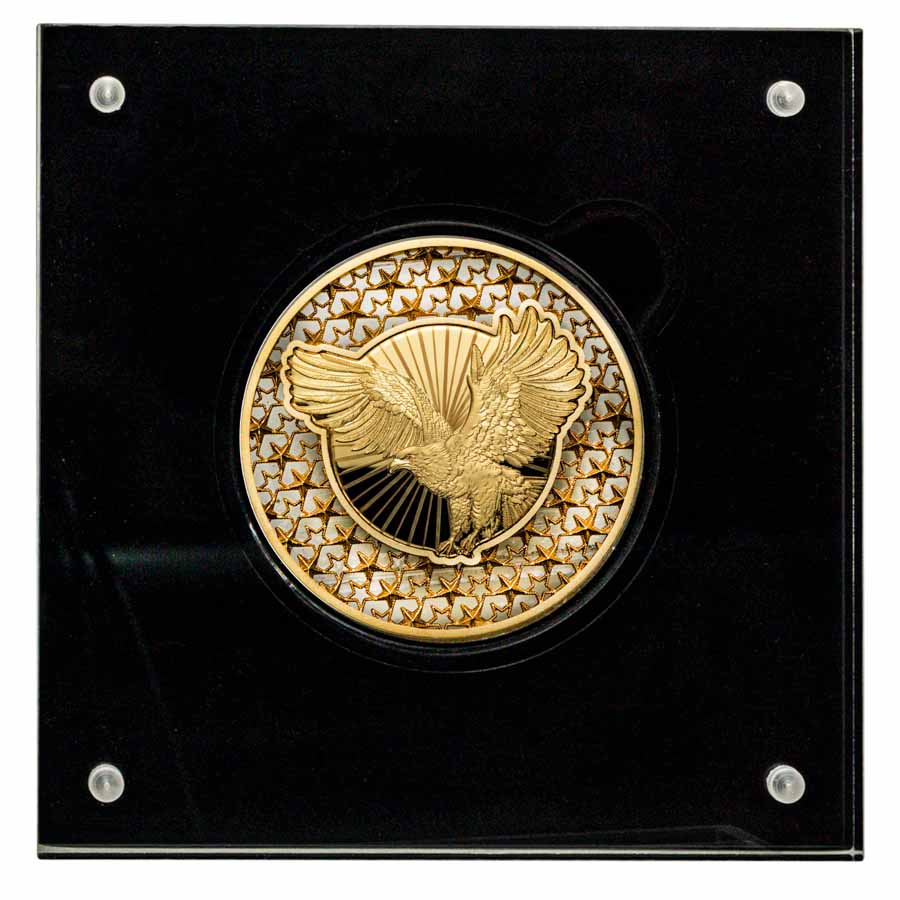 2026 Solomon Islands 2 oz Silver Gilded Filigree American Eagle