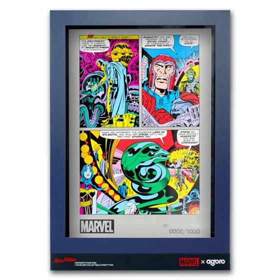 2026 Niue 1 oz Silver $2 Marvel COMIX: Fantastic Four #102 Foil