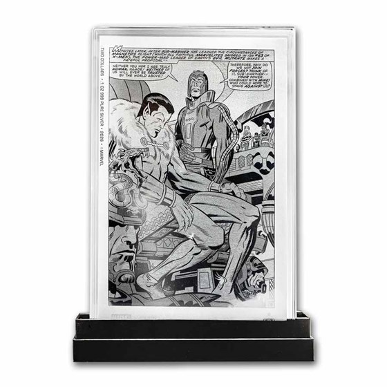 2026 Niue 1 oz Silver $2 Marvel COMIX: Fantastic Four #102 Foil