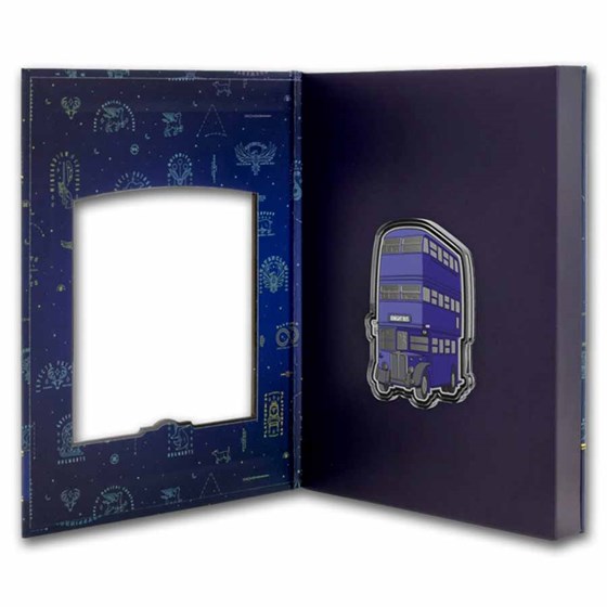 2026 Niue 1 oz Silver $2 HP Magical Transport Knight Bus