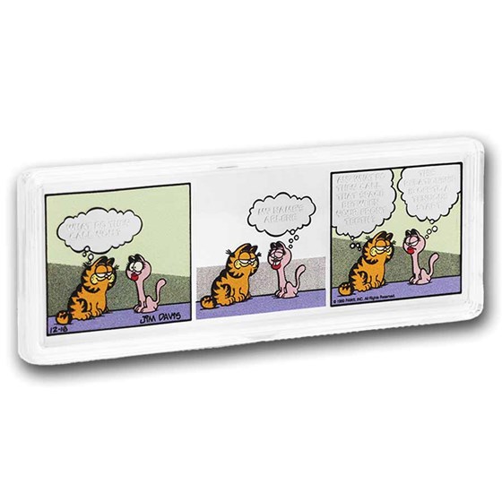 2026 Niue 1 oz Silver $2 Garfield Comics: Garfield &amp; Arlene