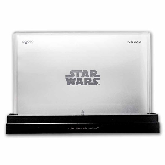 2026 Niue 1 oz Silver $2 Star Wars Art: Lightsaber Duel on Gantry