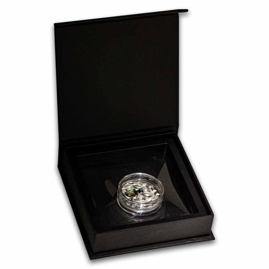 2025 Liberia 2 oz Silver Éntoma: Scarabeo (w/ Box & COA)