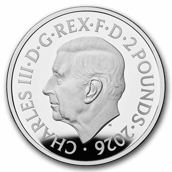2026 Great Britain The Angel 1 oz Silver Prf Coin (w/ Box &amp; COA)