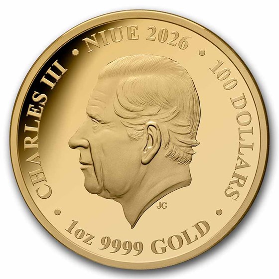2026 Niue 1 oz Gold AUS Giant Centipede Deadly &amp; Dangerous PF
