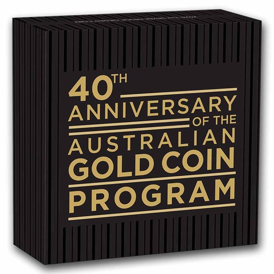 2026 AUS 1 oz Silver Gilded 40th Ann. Gold Nugget Proof
