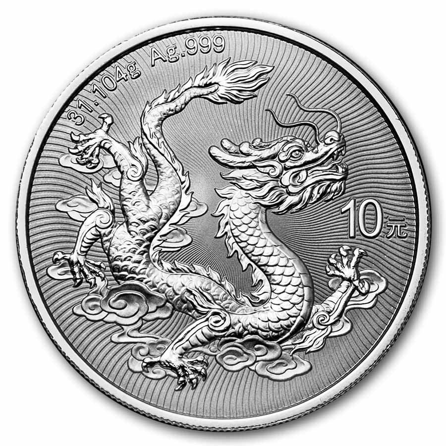 2026 China 1 oz Silver Dragon BU 2026 China 1 oz Silver Dragon BU