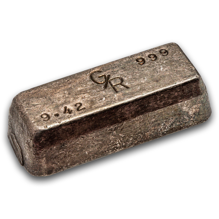9.42 oz Silver Bar - Vintage G/R Bar