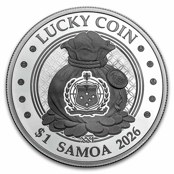 2026 Samoa 1 /2 oz Silver Lucky Coin: Maneki Neko (w/ Box &amp; COA)