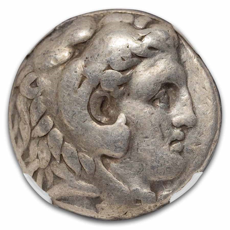 Kingdom of Macedon AR Tetradrachm Alex. III (336-323 BC) VG NGC