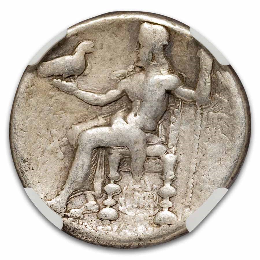 Kingdom of Macedon AR Tetradrachm Alex. III (336-323 BC) VG NGC