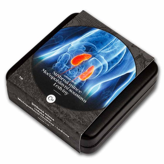 2025 Niue 1 oz Silver Proof Colorized Human Body - Kidneys