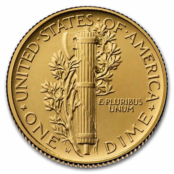 2026 Best of the Mint Gold Mercury Coin &amp; Silver Medal Set (OGP)