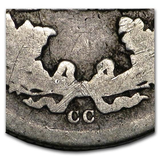 1876-CC Liberty Seated Dime Fine