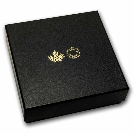 2026 Canada 5 oz Silver Maple Leaves in Motion (Box/COA)