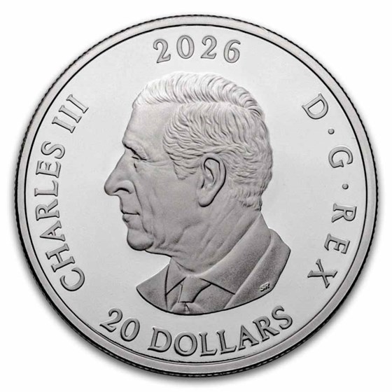 2026 RCM 1 oz Ag $20 Canada's National Parks: Torngat Mountains