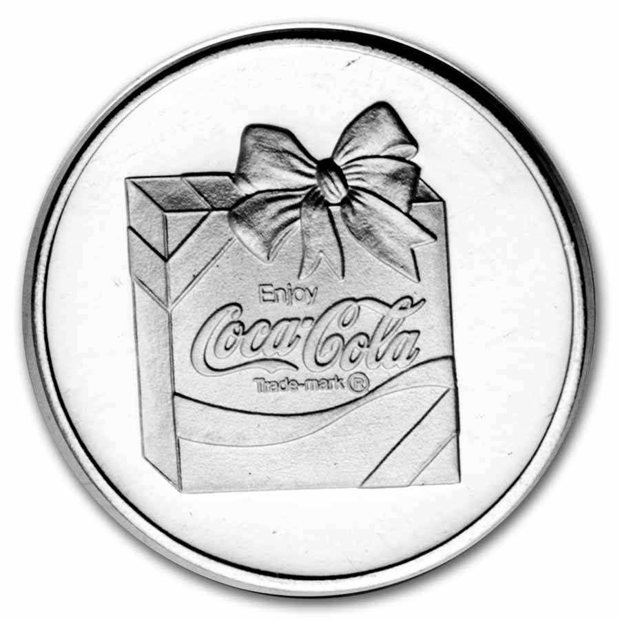 Silver Bar/Round - Vintage Coca-Cola Ingot Collection (47.50 oz)