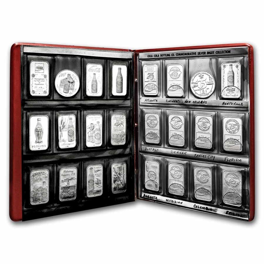 Silver Bar/Round - Vintage Coca-Cola Ingot Collection (47.50 oz)