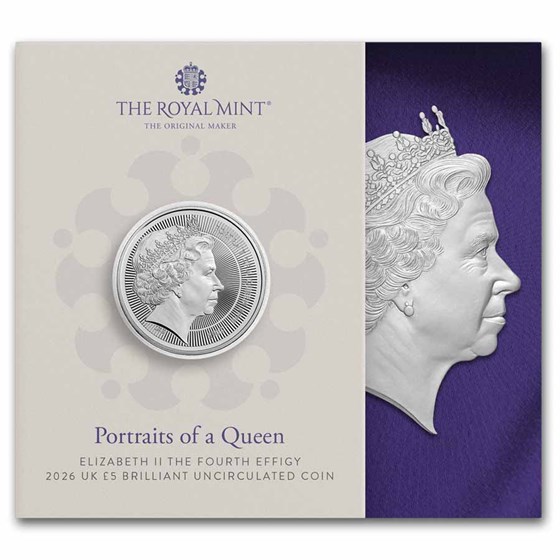 2026 Great Britain Ian Rank-Broadley Effigy £5 BU coin