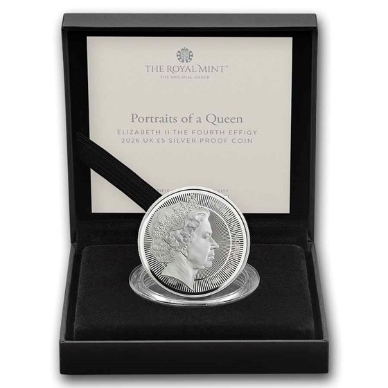 2026 Great Britain Ian Rank-Broadley Effigy £5 Silver Proof Coin