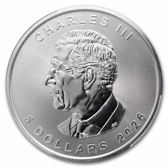 2026 Canada 1 oz Silver Maple Leaf Gem BU PCGS (First Day Issue)