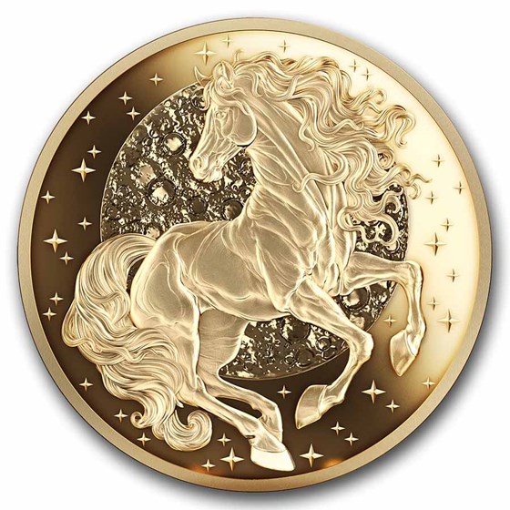 2026 Niue Fire Horse 1 oz Gold Proof Coin (Box &amp; COA)