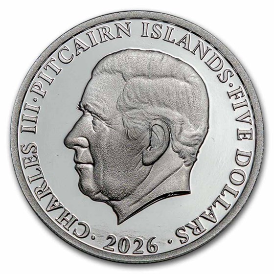 2026 Pitcairn Islands 1 oz Silver Golden Orb Weaver (Box & COA)