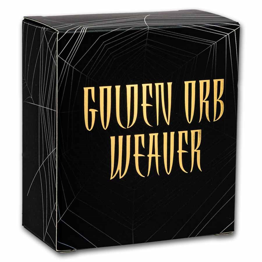 2026 Pitcairn Islands 1 oz Silver Golden Orb Weaver (Box & COA)