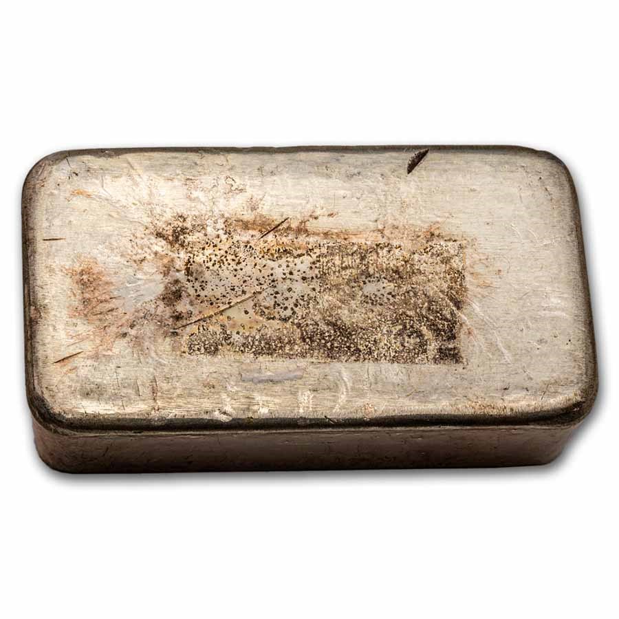 50 oz Silver Bar - E.D. Marshall Refiners