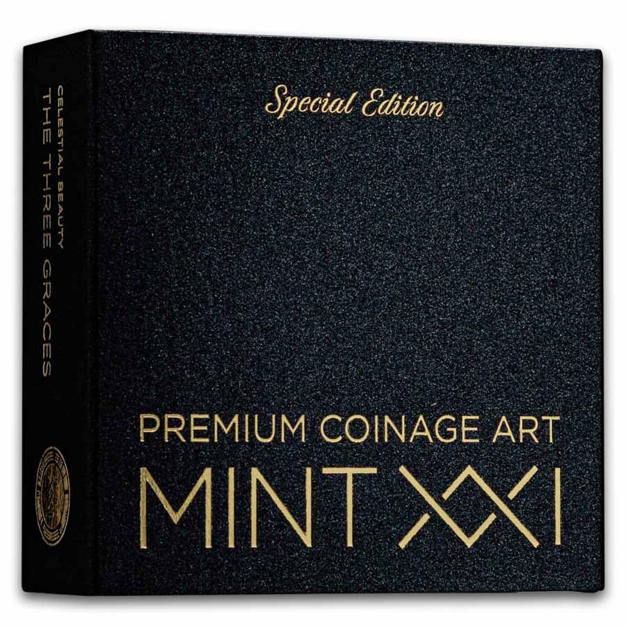 2025 Cameroon 1 oz Silver The Three Graces Enigma Edition