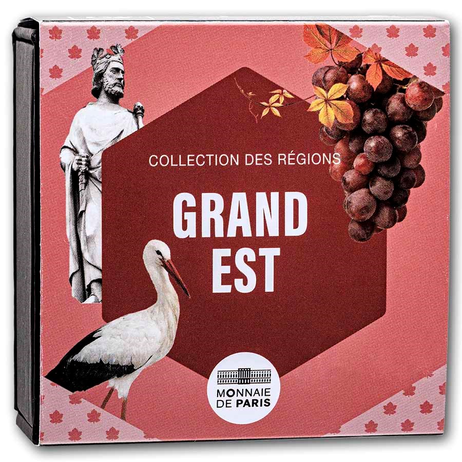 2026 France €5 Silver Proof French Regions: Grand Est