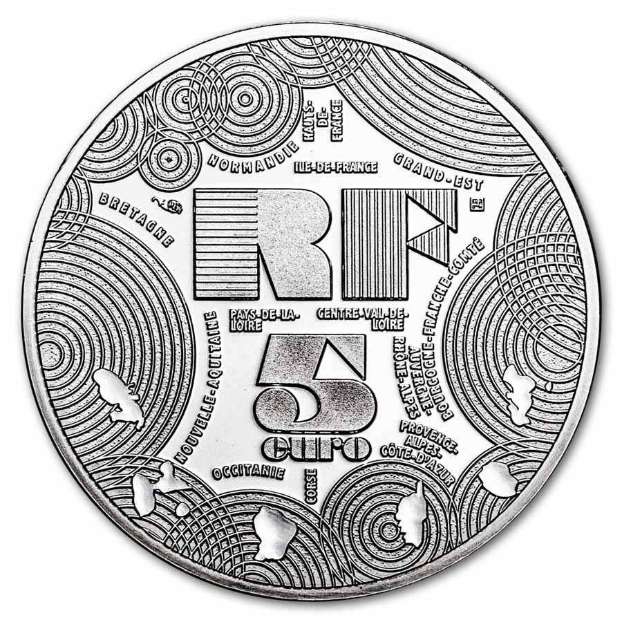 2026 France €5 Silver Proof French Regions: Occitanie