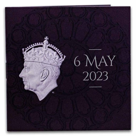 2023 GB The Coronation of His Majesty 50p Silver Pf (Off-Quality)