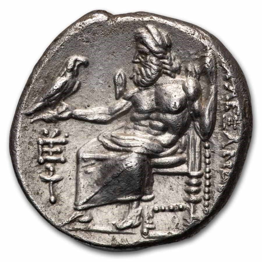Kingdom of Macedon AR Drachm Alexander III (336-300 BC) Ch AU
