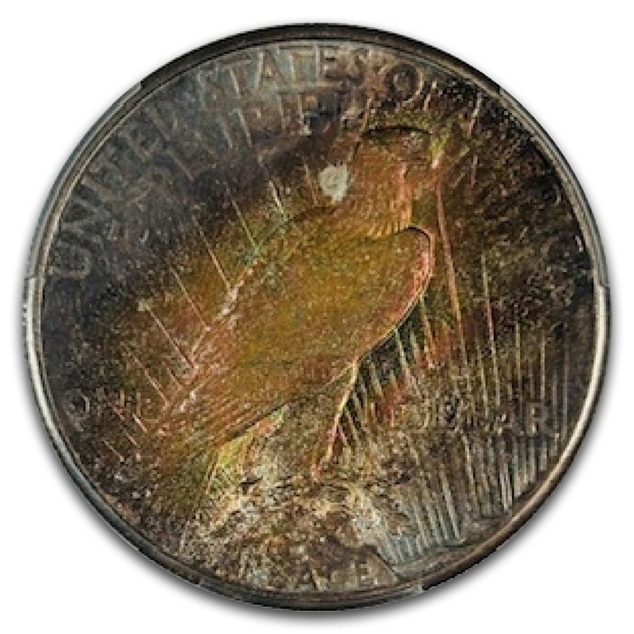 1922-S Peace Dollar AU-58 PCGS (Toned)