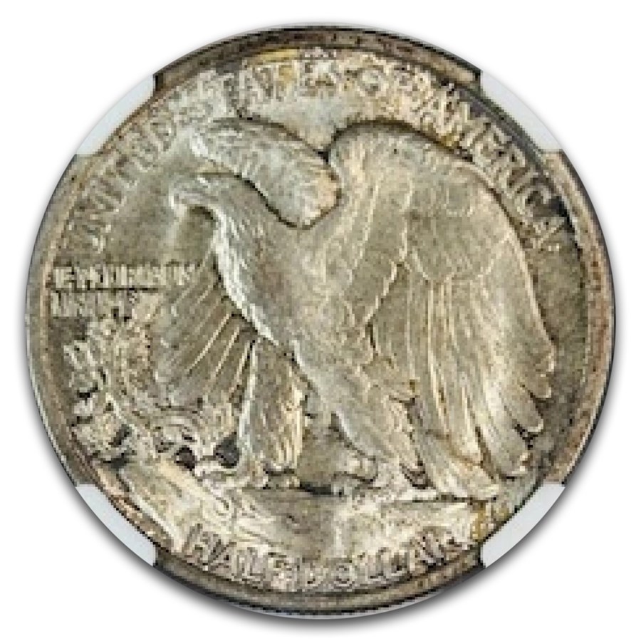 1916-D Walking Liberty Half Dollar MS-66 NGC