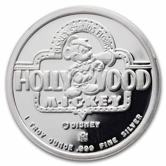 1 oz Silver Round - Hollywood Mickey (4 Piece Set/PR-69 PCGS)