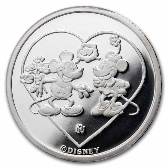 1 oz Silver Round - Disney Yours Forever (4th Ed., PR-69 PCGS)