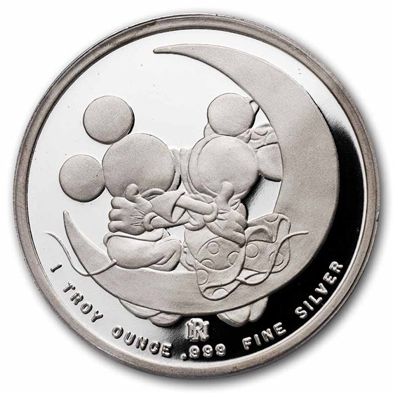 1 oz Silver Round - Disney Yours Forever (3rd Ed., PR-69 PCGS)