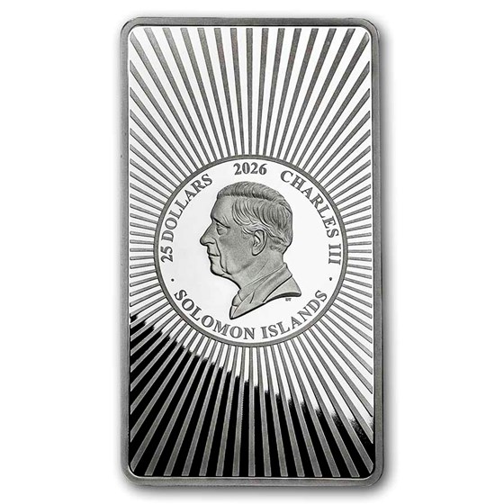 2026 Solomon Islands 1 kilo Silver Famous Bullion Giants