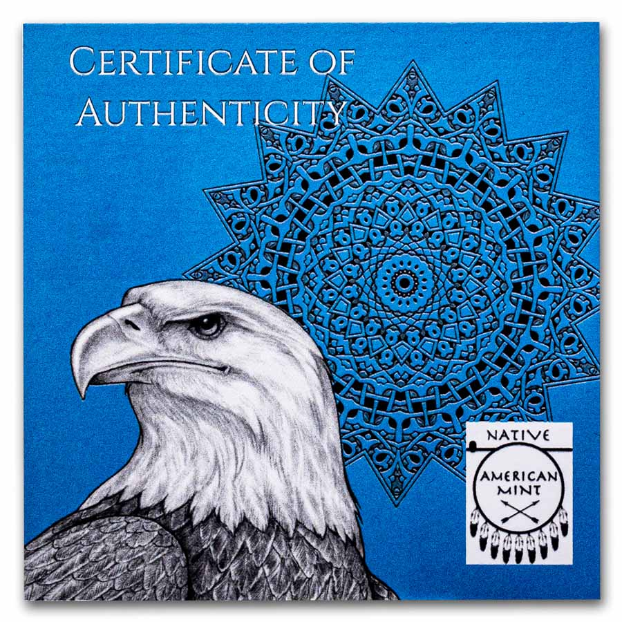 2026 1 oz Silver NATB Vermont Missisquoi Tribe (Color)