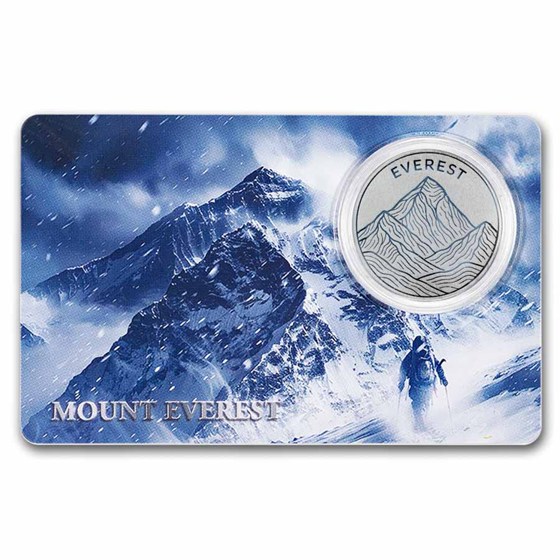 2026 Liberia 1/10 oz Silver Mount Everest