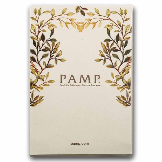1 oz Silver Bar - PAMP Suisse (Cross of Christianity)
