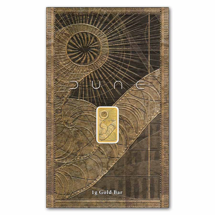 1 gram Gold Dune Bar-The Perth Mint (In Assay) 1 gram Gold Dune Bar-The Perth Mint (In Assay)