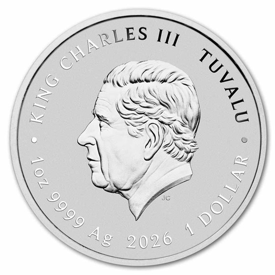2026 Australia 1 oz Silver Colorized Dune Coin (Box, COA)