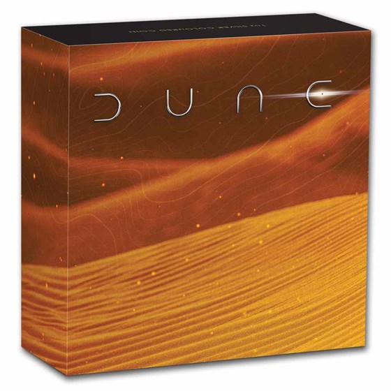 2026 Australia 1 oz Silver Colorized Dune Coin (Box, COA)