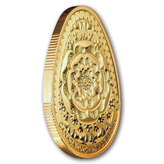 2026 Canada Gold $250 Pysanka Shaped Coin (Box/COA)